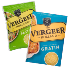 Vergeer geraspte kaas